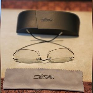 Silhouette Titan Black Glasses frame